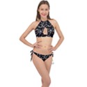 Constellations Cross Front Halter Bikini Set View1