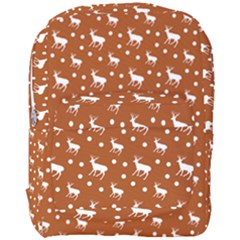 Deer Dots Orange Full Print Backpack by snowwhitegirl