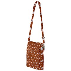 Deer Dots Orange Multi Function Travel Bag