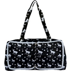 Deer Dots Brown Multi Function Bag