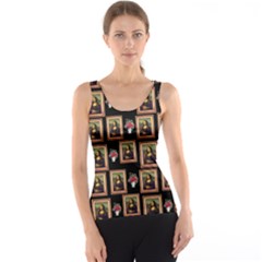 Mona Lisa Frame Pattern Tank Top by snowwhitegirl