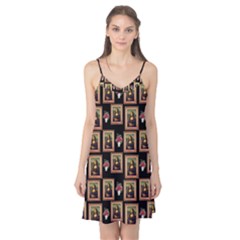 Mona Lisa Frame Pattern Camis Nightgown by snowwhitegirl