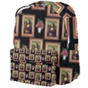 Mona Lisa Frame Pattern Giant Full Print Backpack View4