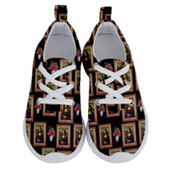 Mona Lisa Frame Pattern Running Shoes