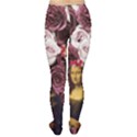 Mona Lisa Floral Black Tights View2