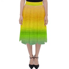 Ombre Classic Midi Skirt