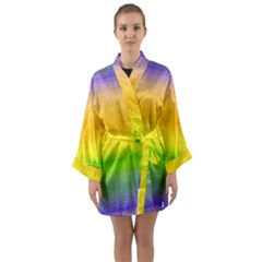 Ombre Long Sleeve Kimono Robe