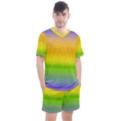 Ombre Men s Mesh Tee And Shorts Set