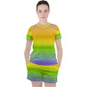 Ombre Women s Tee and Shorts Set View1