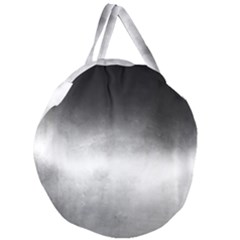 Ombre Giant Round Zipper Tote