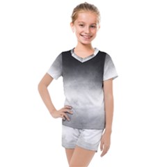 Ombre Kids  Mesh Tee And Shorts Set