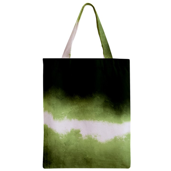 Ombre Zipper Classic Tote Bag