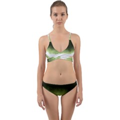 Ombre Wrap Around Bikini Set