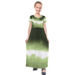 Ombre Kids  Short Sleeve Maxi Dress