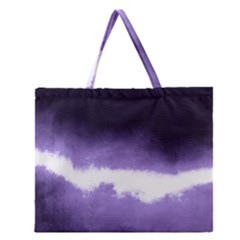 Ombre Zipper Large Tote Bag by Valentinaart