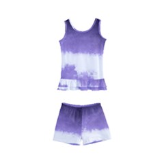 Ombre Kid s Boyleg Swimsuit