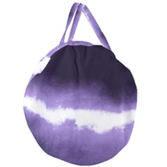 Ombre Giant Round Zipper Tote by Valentinaart