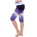 Ombre Lightweight Velour Cropped Yoga Leggings View2