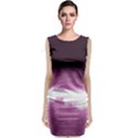 Ombre Sleeveless Velvet Midi Dress View1