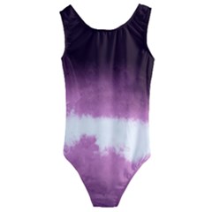 Ombre Kids  Cut-out Back One Piece Swimsuit