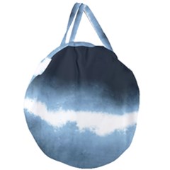 Ombre Giant Round Zipper Tote by Valentinaart