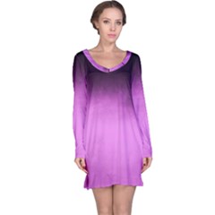 Ombre Long Sleeve Nightdress by Valentinaart