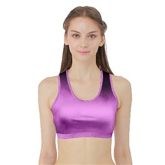 Ombre Sports Bra With Border by Valentinaart