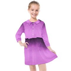 Ombre Kids  Quarter Sleeve Shirt Dress