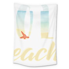 Hola Beaches 3391 Trimmed Large Tapestry