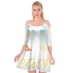 Hola Beaches 3391 Trimmed Cutout Spaghetti Strap Chiffon Dress by mattnz