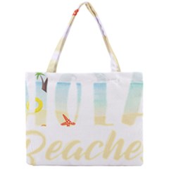 Hola Beaches 3391 Trimmed Mini Tote Bag