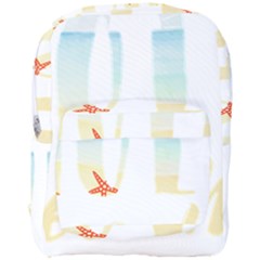 Hola Beaches 3391 Trimmed Full Print Backpack by mattnz