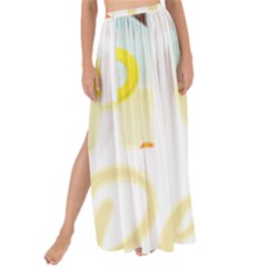 Hola Beaches 3391 Trimmed Maxi Chiffon Tie-up Sarong by mattnz