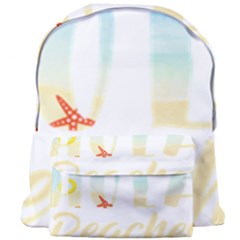 Hola Beaches 3391 Trimmed Giant Full Print Backpack by mattnz