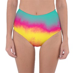 Ombre Reversible High-waist Bikini Bottoms by Valentinaart