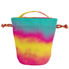 Ombre Drawstring Bucket Bag by Valentinaart