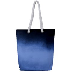 Ombre Full Print Rope Handle Tote (small) by Valentinaart