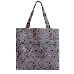 Cracked Texture Abstract Print Zipper Grocery Tote Bag by dflcprints