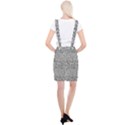 Cracked Texture Abstract Print Braces Suspender Skirt View2