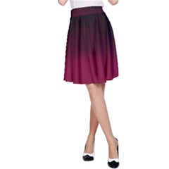 Ombre A-line Skirt by Valentinaart