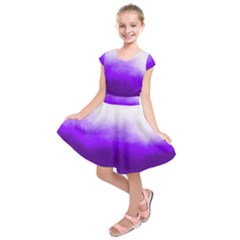 Ombre Kids  Short Sleeve Dress by Valentinaart