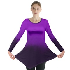 Ombre Long Sleeve Tunic  by Valentinaart