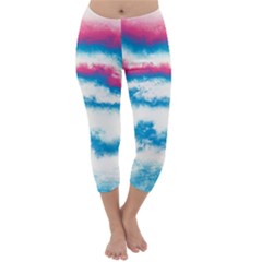 Ombre Capri Winter Leggings  by Valentinaart