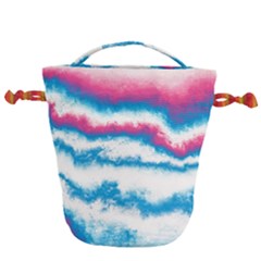 Ombre Drawstring Bucket Bag by Valentinaart