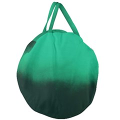 Ombre Giant Round Zipper Tote by Valentinaart