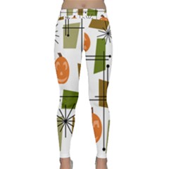 Halloween Mid Century Modern Classic Yoga Leggings by KayCordingly