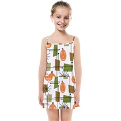 Halloween Mid Century Modern Kids Summer Sun Dress by KayCordingly