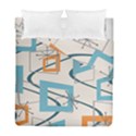 Minimalist Wavy Rectangles Duvet Cover Double Side (Full/ Double Size) View2