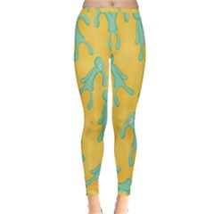 Bold And Brash Pattern Inside Out Leggings by Valentinaart