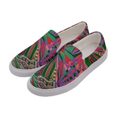 Delight  Women s Canvas Slip Ons by nicholakarma